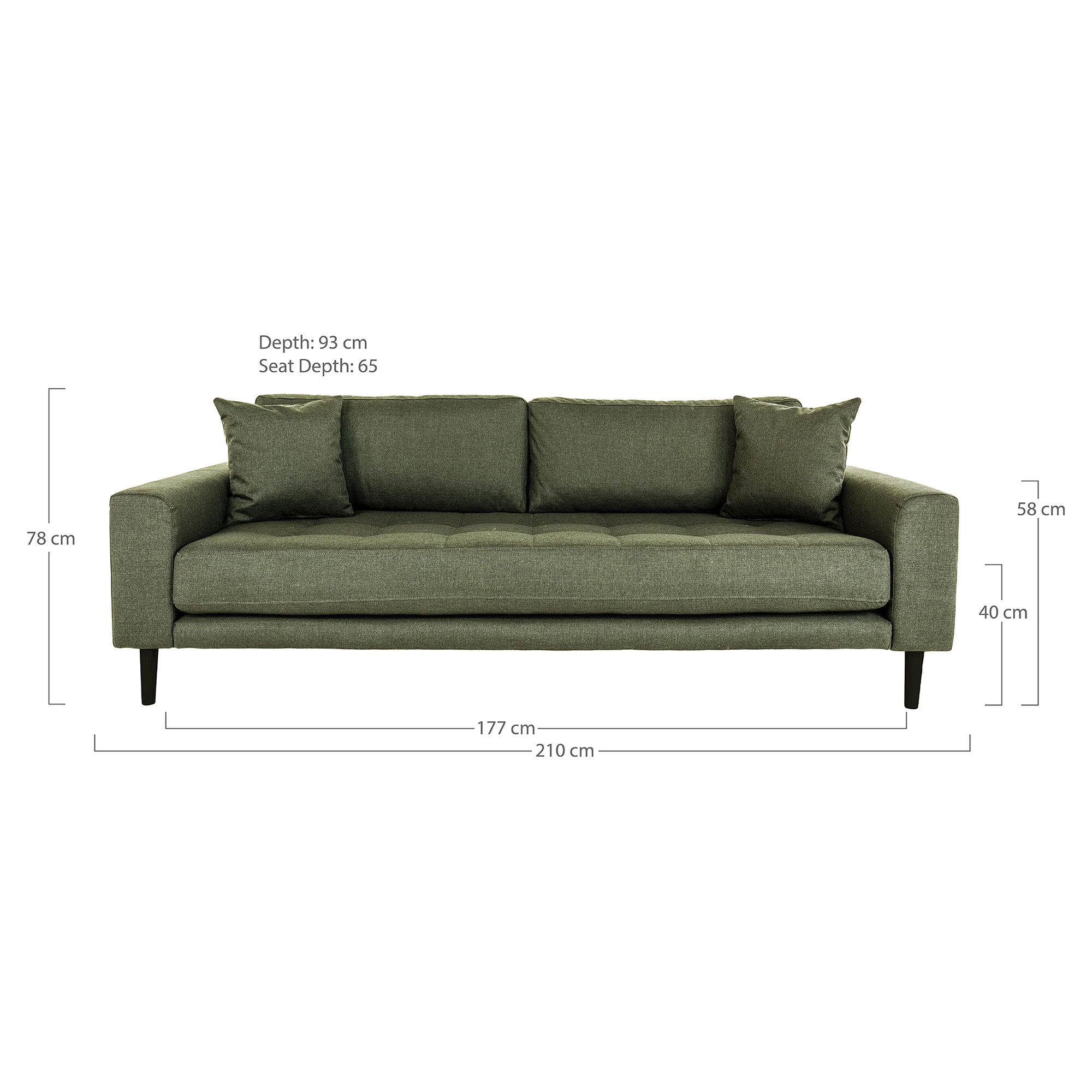 HOUSE NORDIC Sofa LIDO