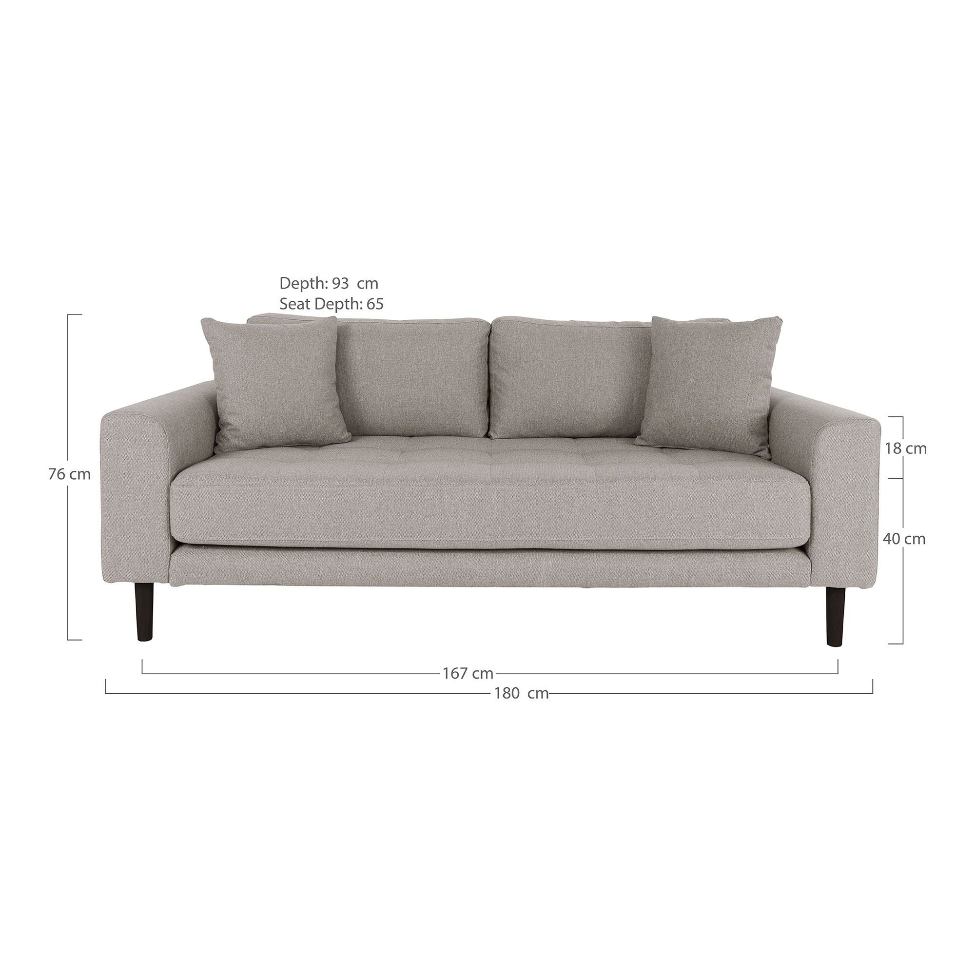 HOUSE NORDIC Sofa LIDO