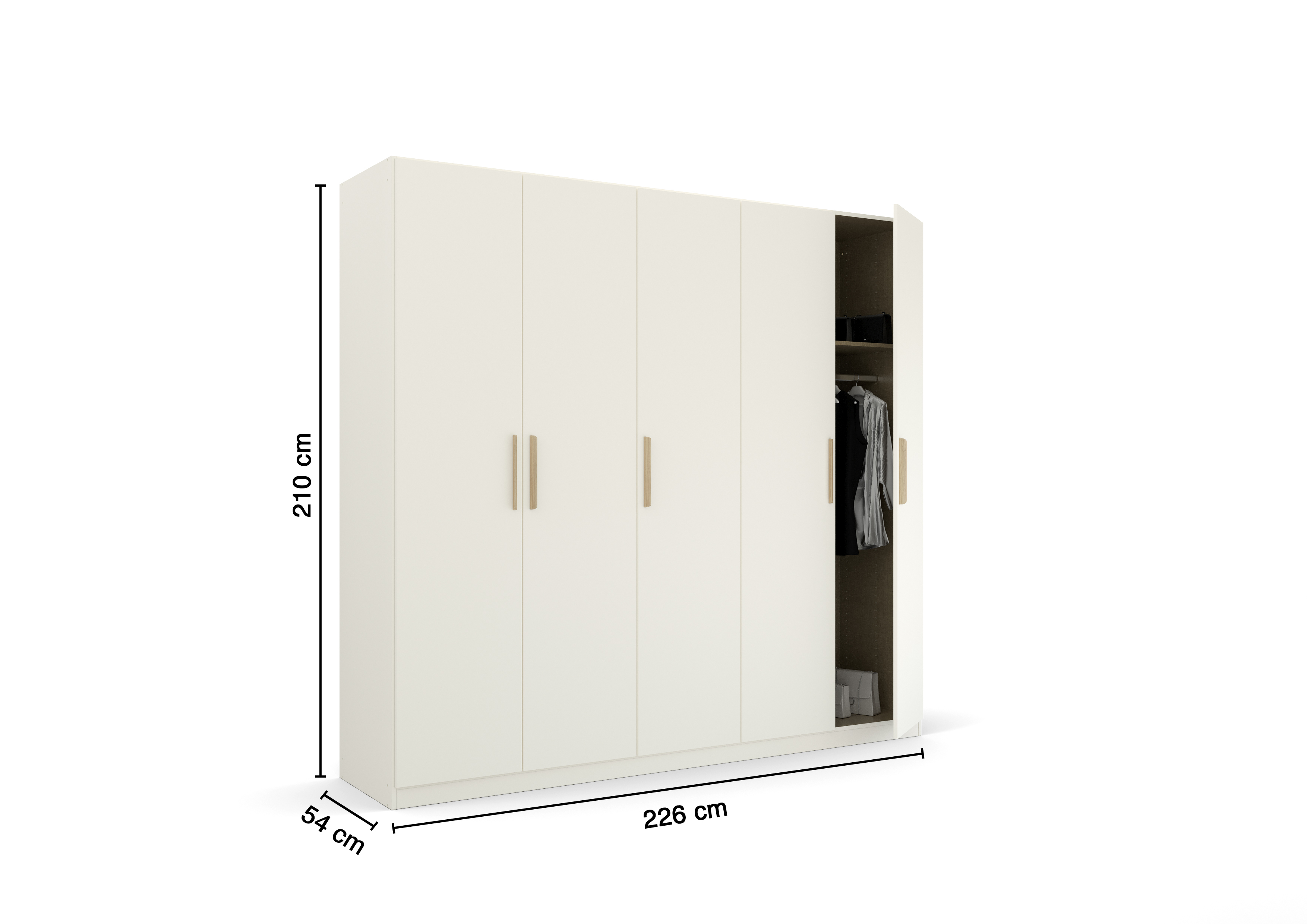 RAUCH Kleiderschrank QUADRA SPIN