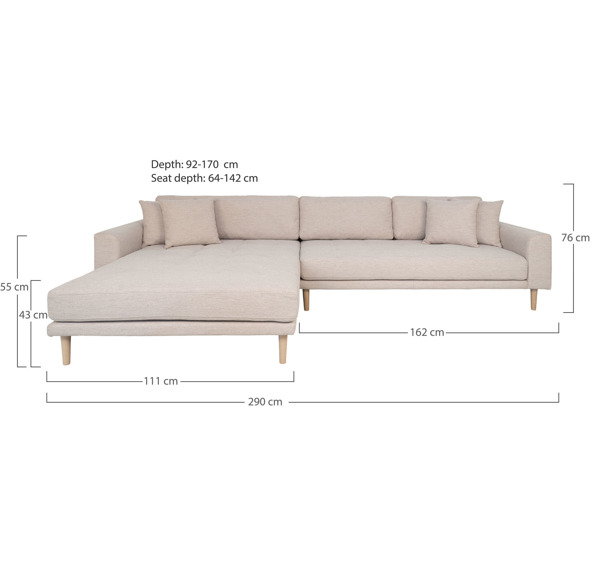 HOUSE NORDIC Sofa LIDO