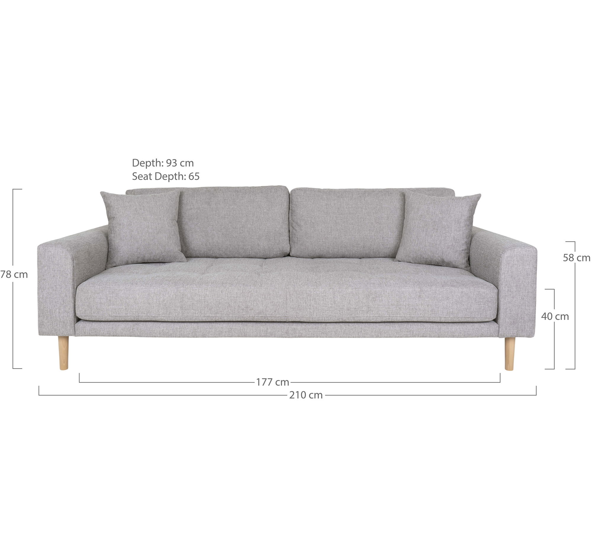 HOUSE NORDIC Sofa LIDO