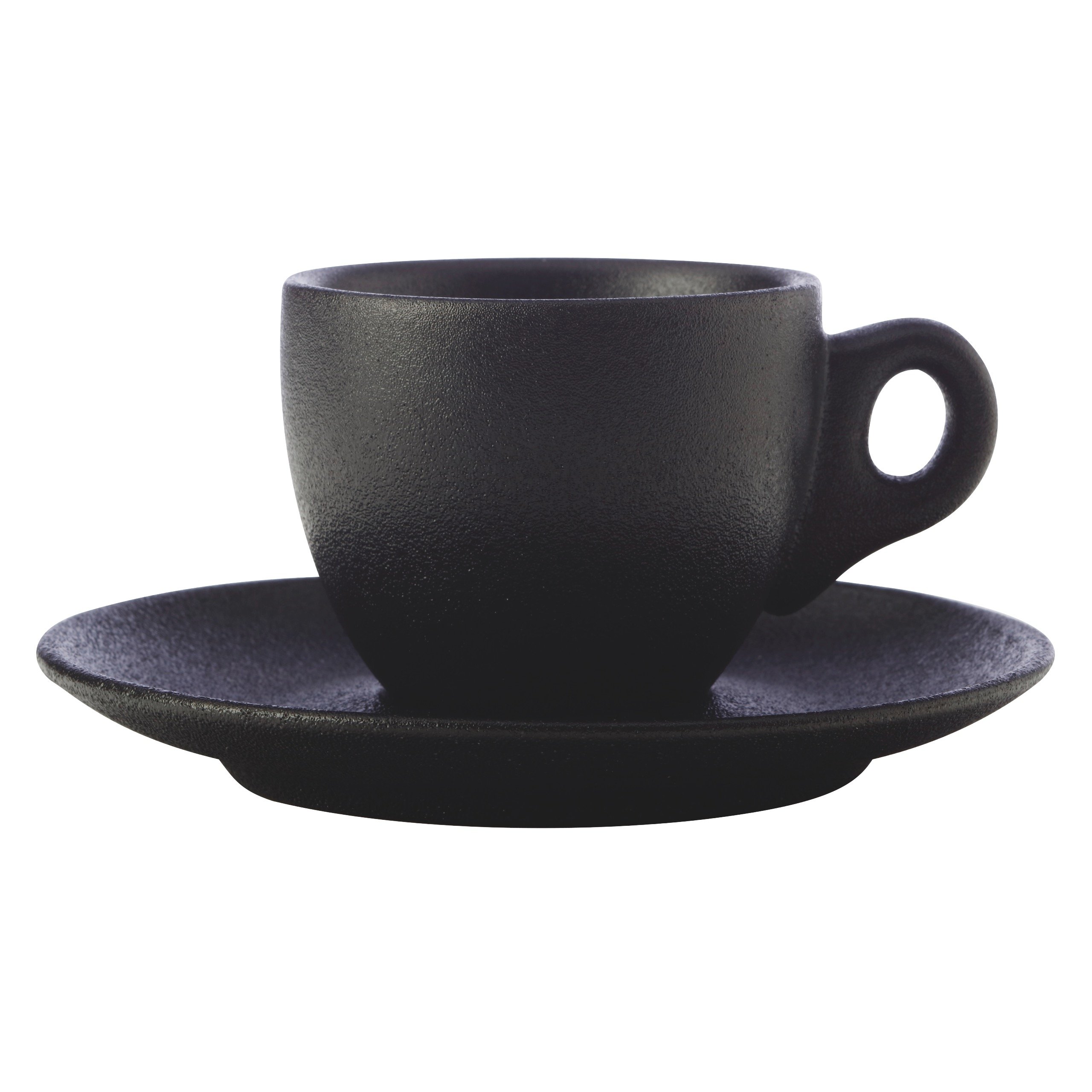 MAXWELL&WILLIAMS Espressotasse mit Untertasse CAVIAR BLACK