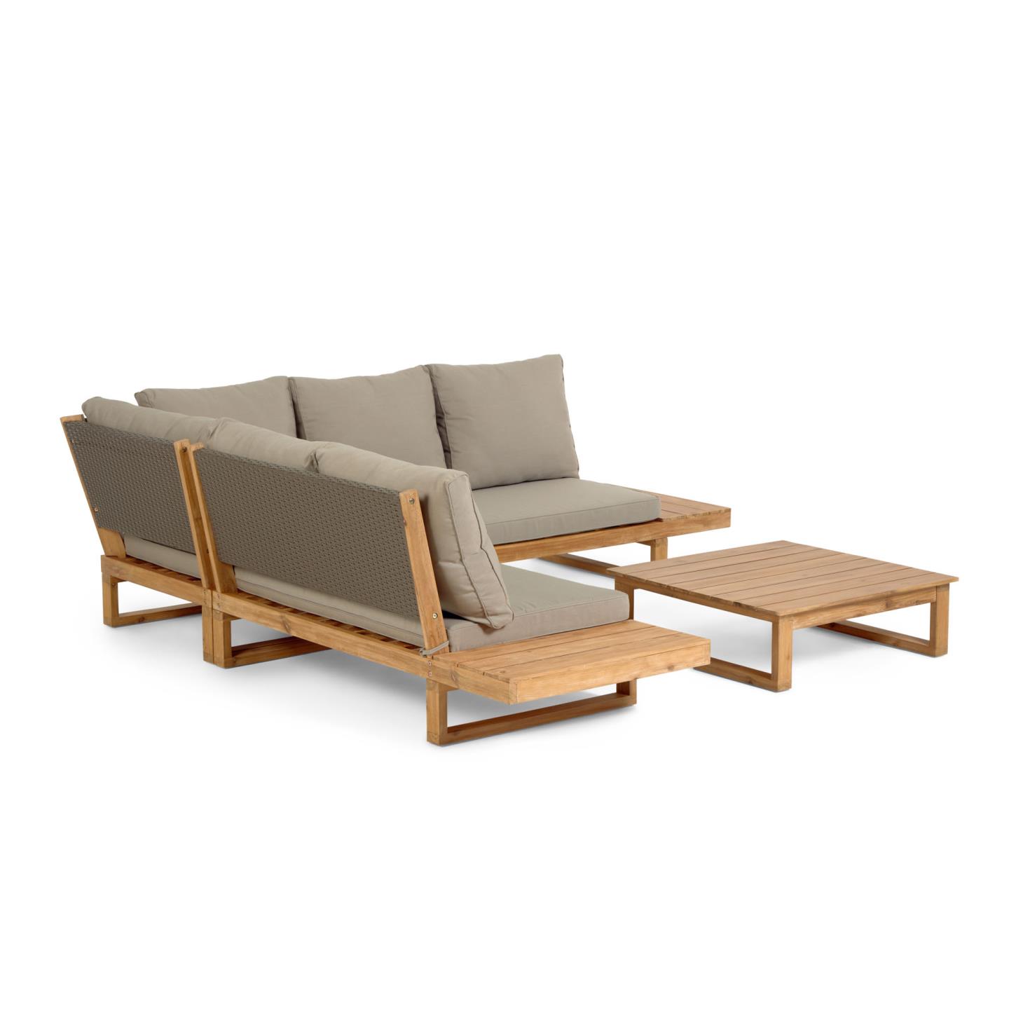 KAVE HOME Gartenlounge-Set FLAVIINA