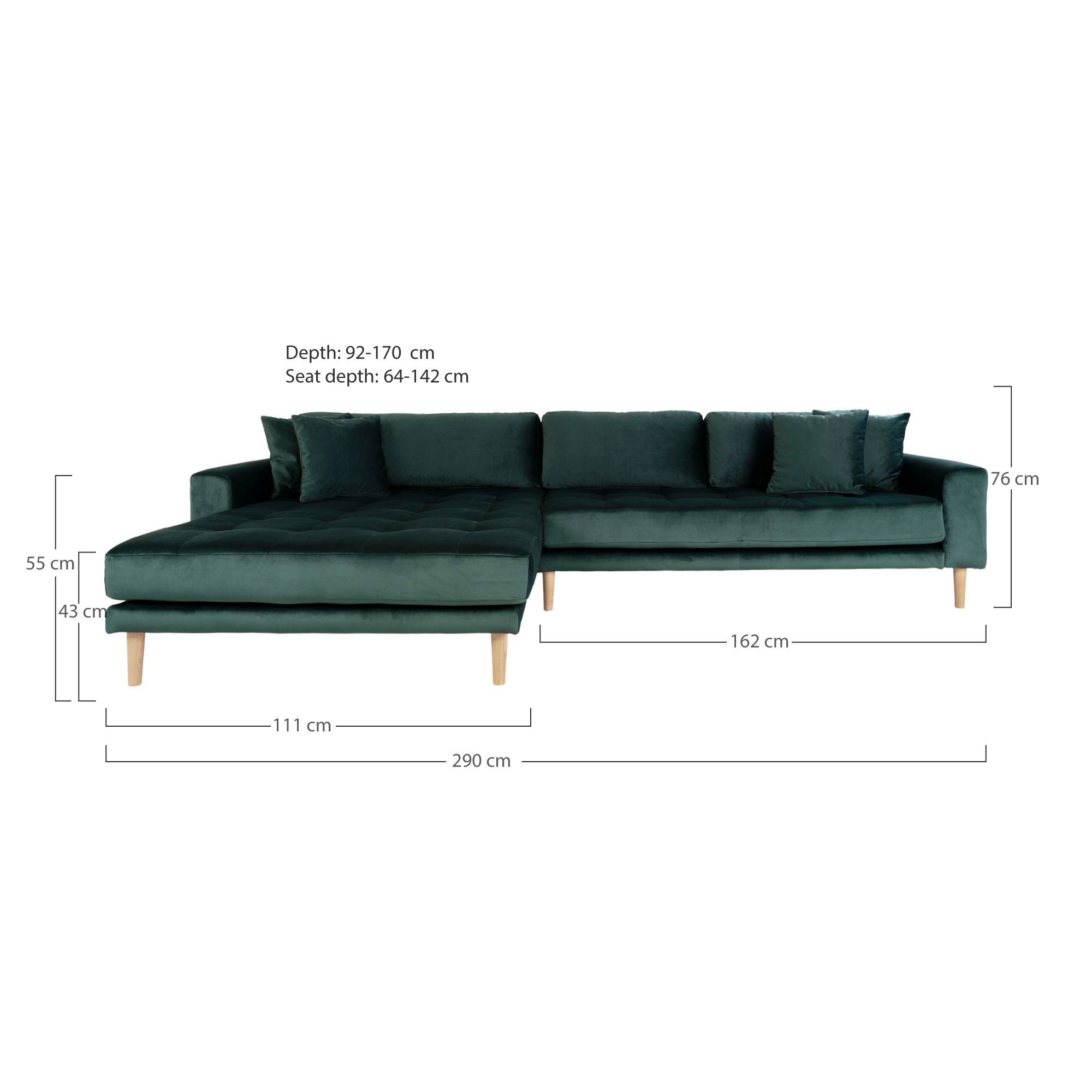 HOUSE NORDIC Sofa LIDO