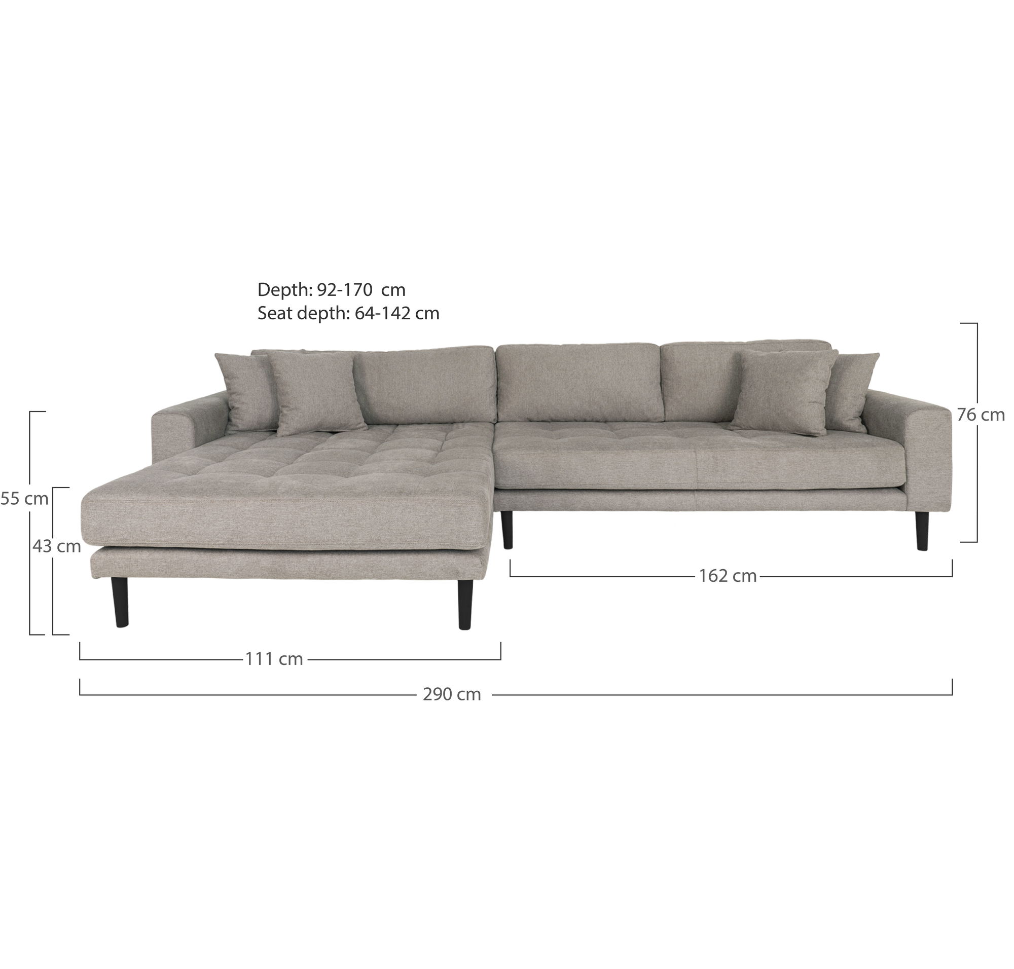 HOUSE NORDIC Sofa LIDO