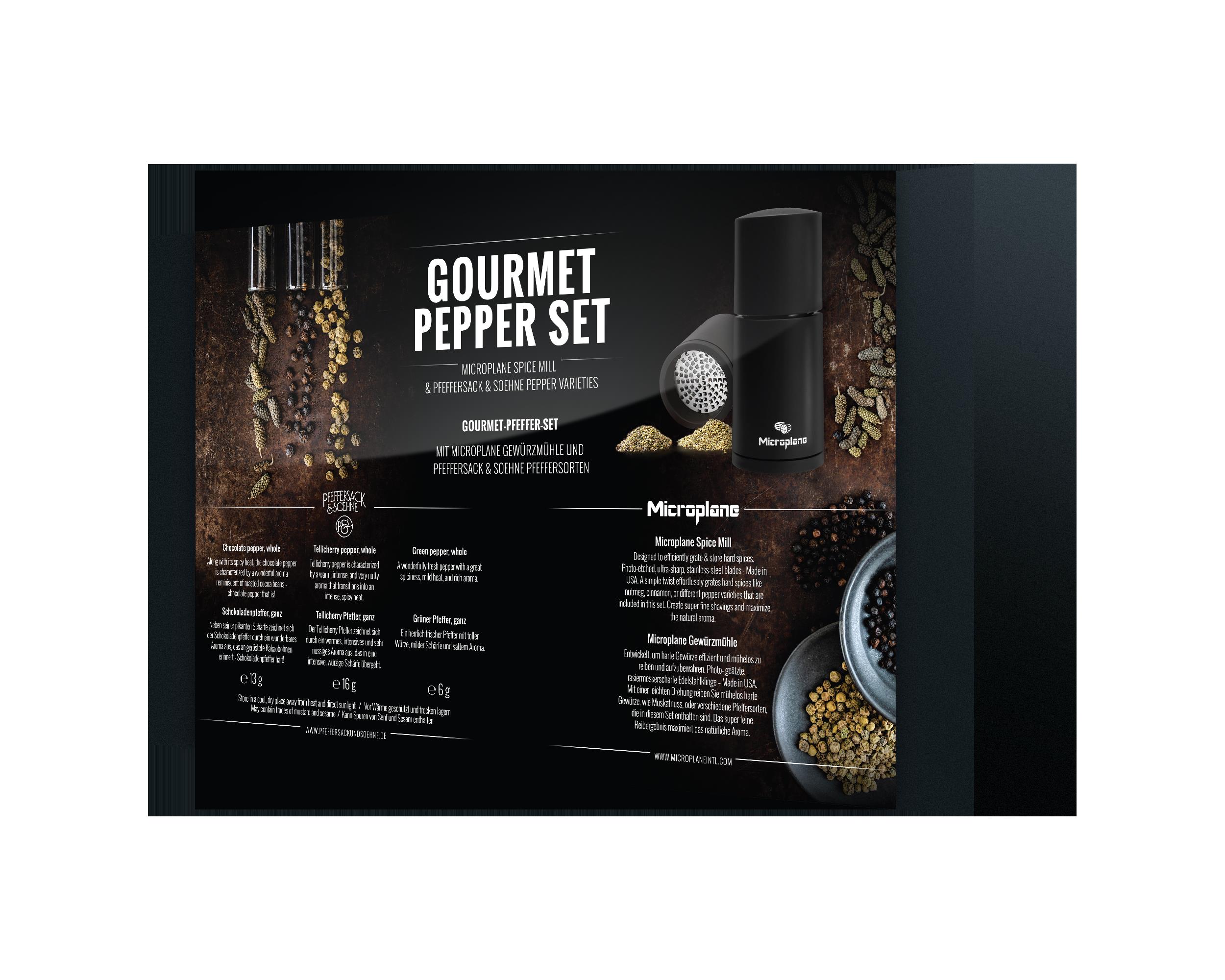 MICROPLANE Pfeffer-Set GOURMET 