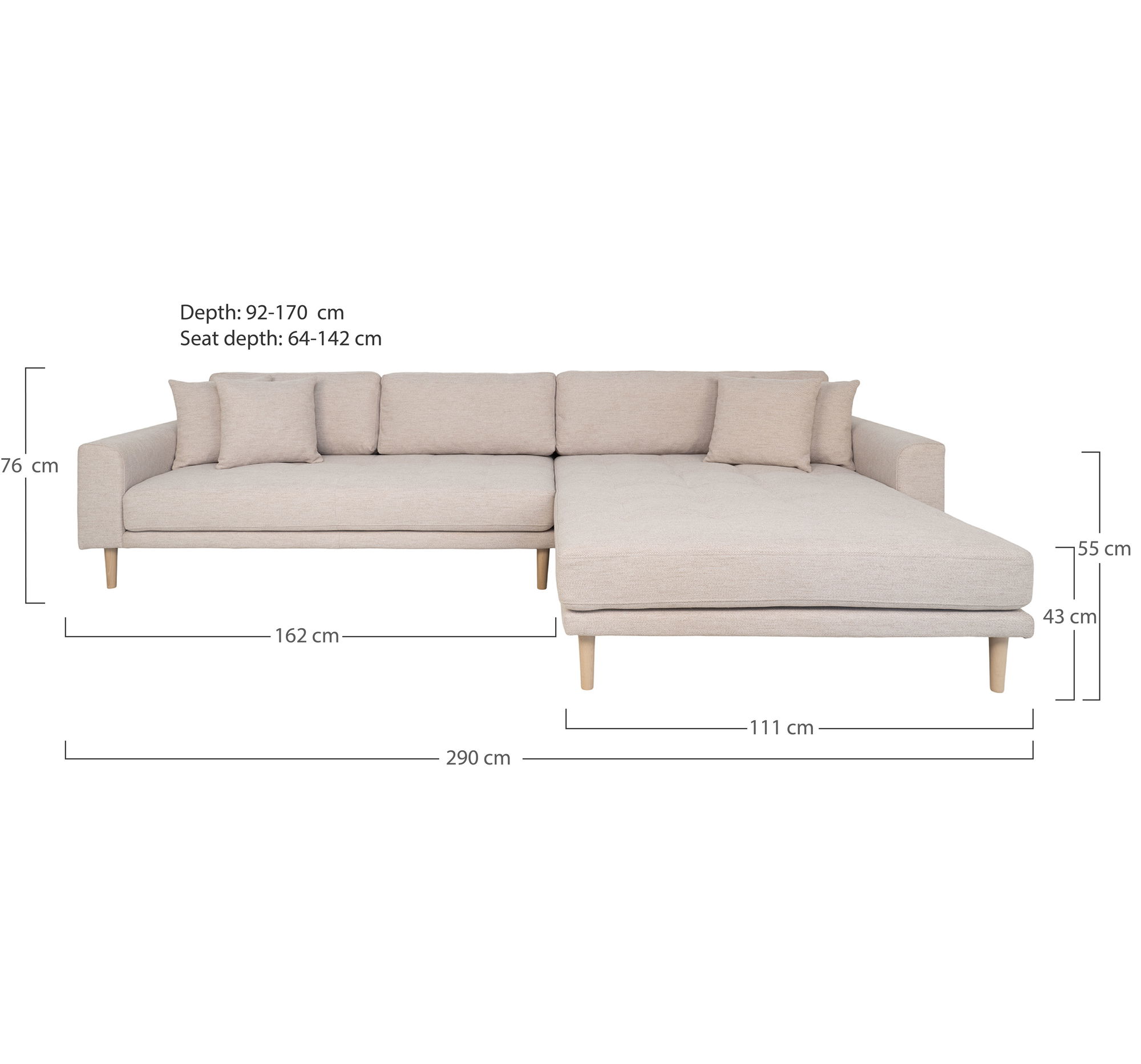 HOUSE NORDIC Sofa LIDO