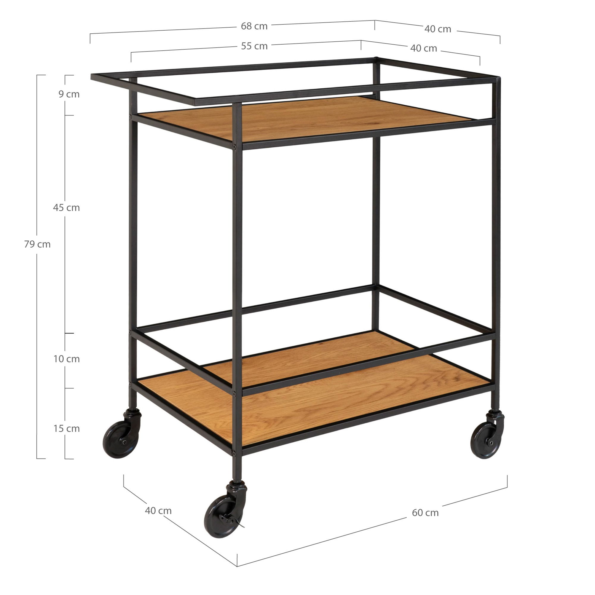 HOUSE NORDIC Barwagen VITA