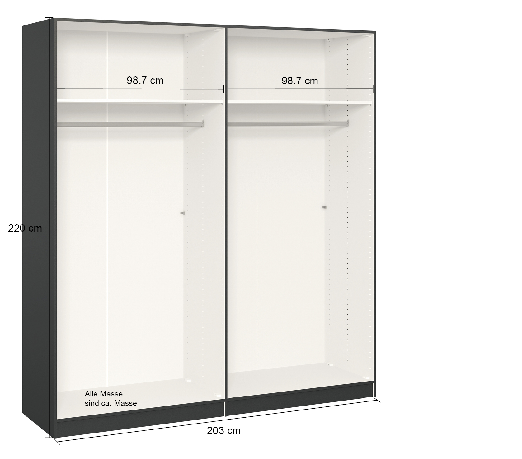 JUTZLER Kleiderschrank LONGLINE