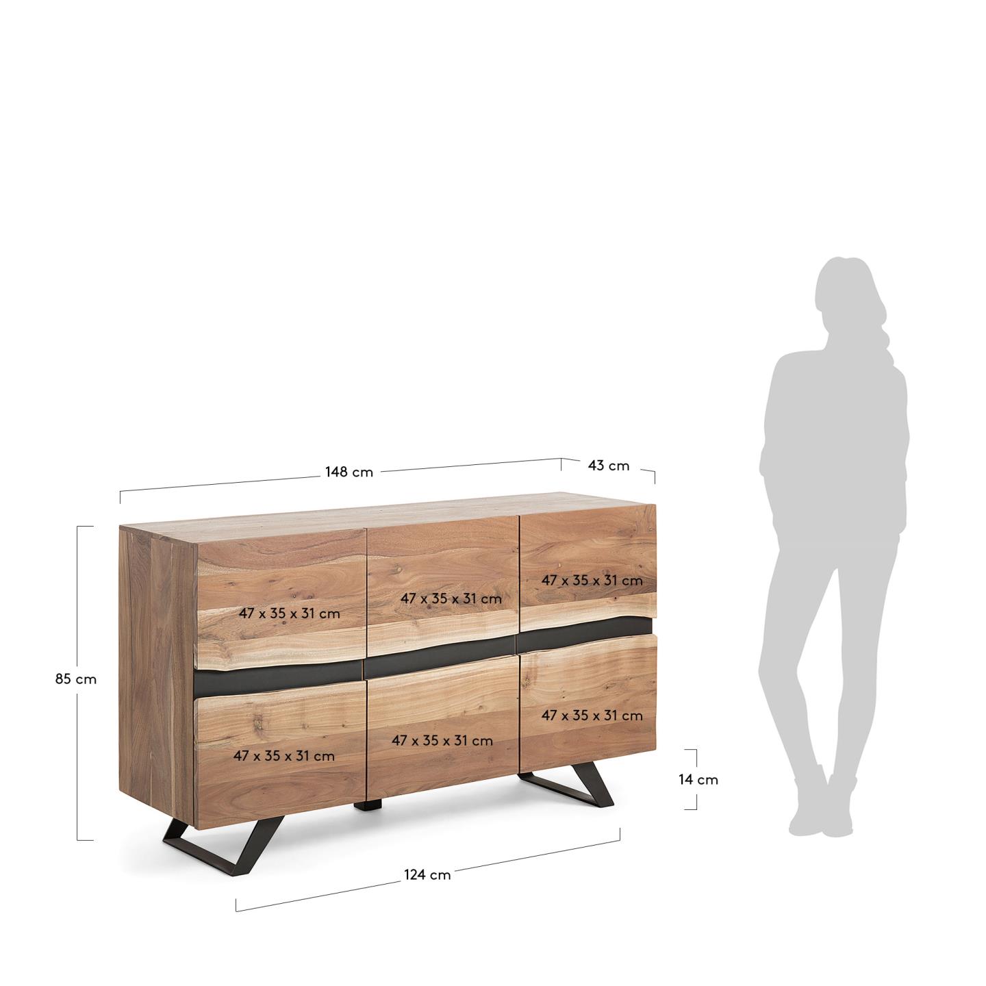 KAVE HOME Sideboard UXIA