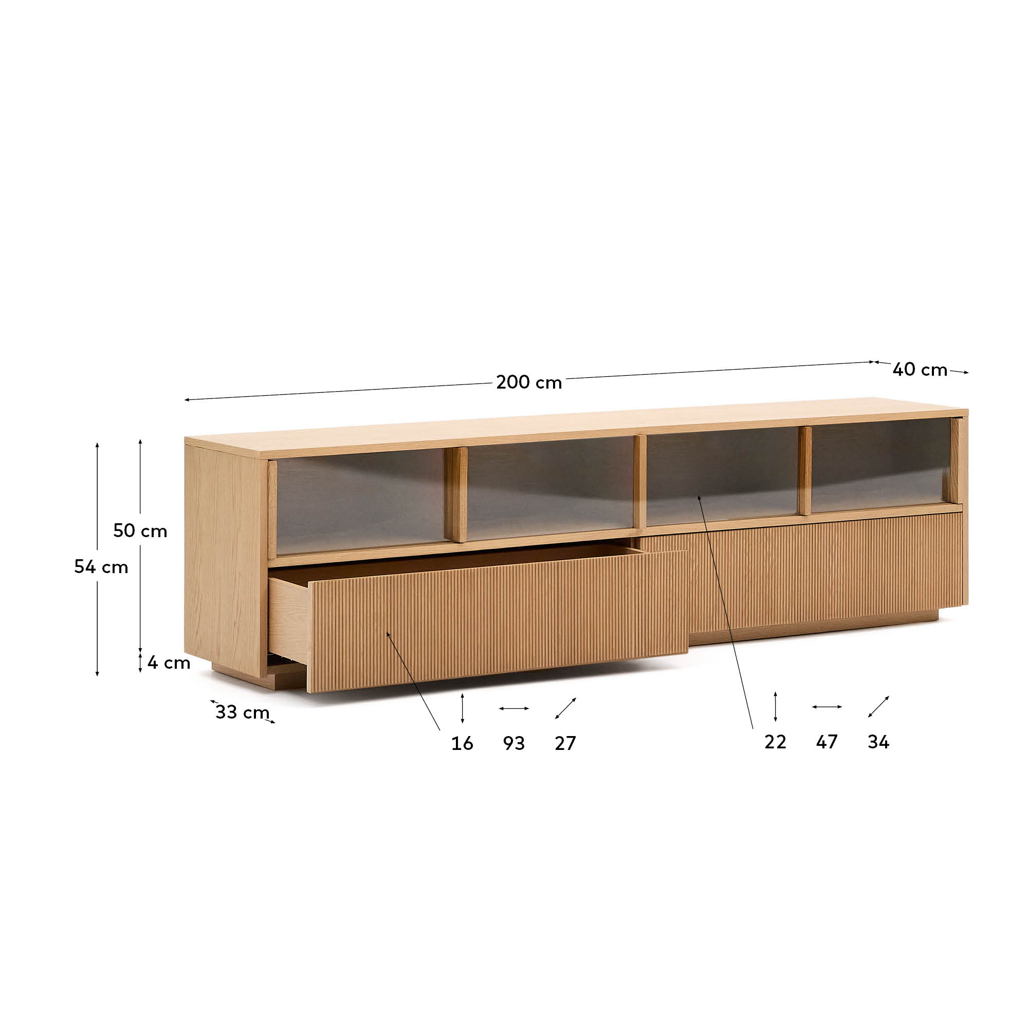 KAVE HOME Sideboard HELVINE