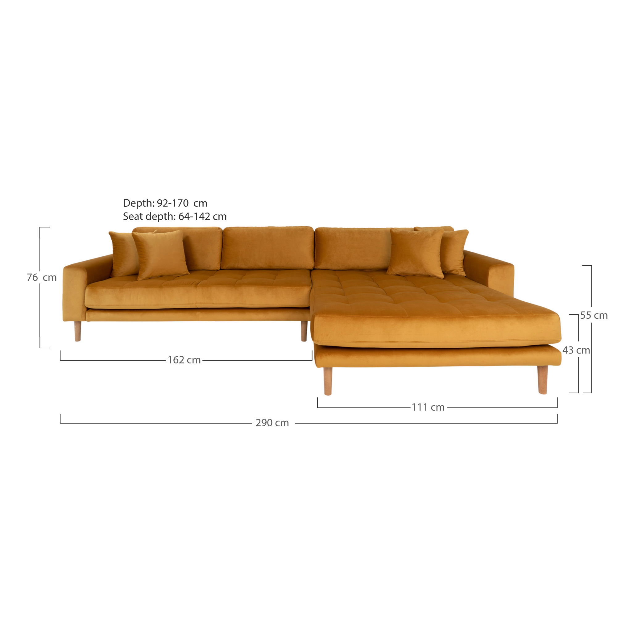 HOUSE NORDIC Sofa LIDO