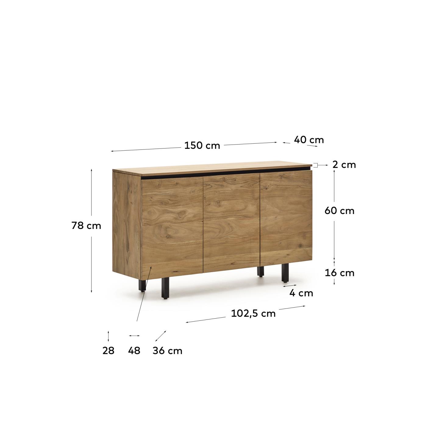 KAVE HOME Sideboard UXUE