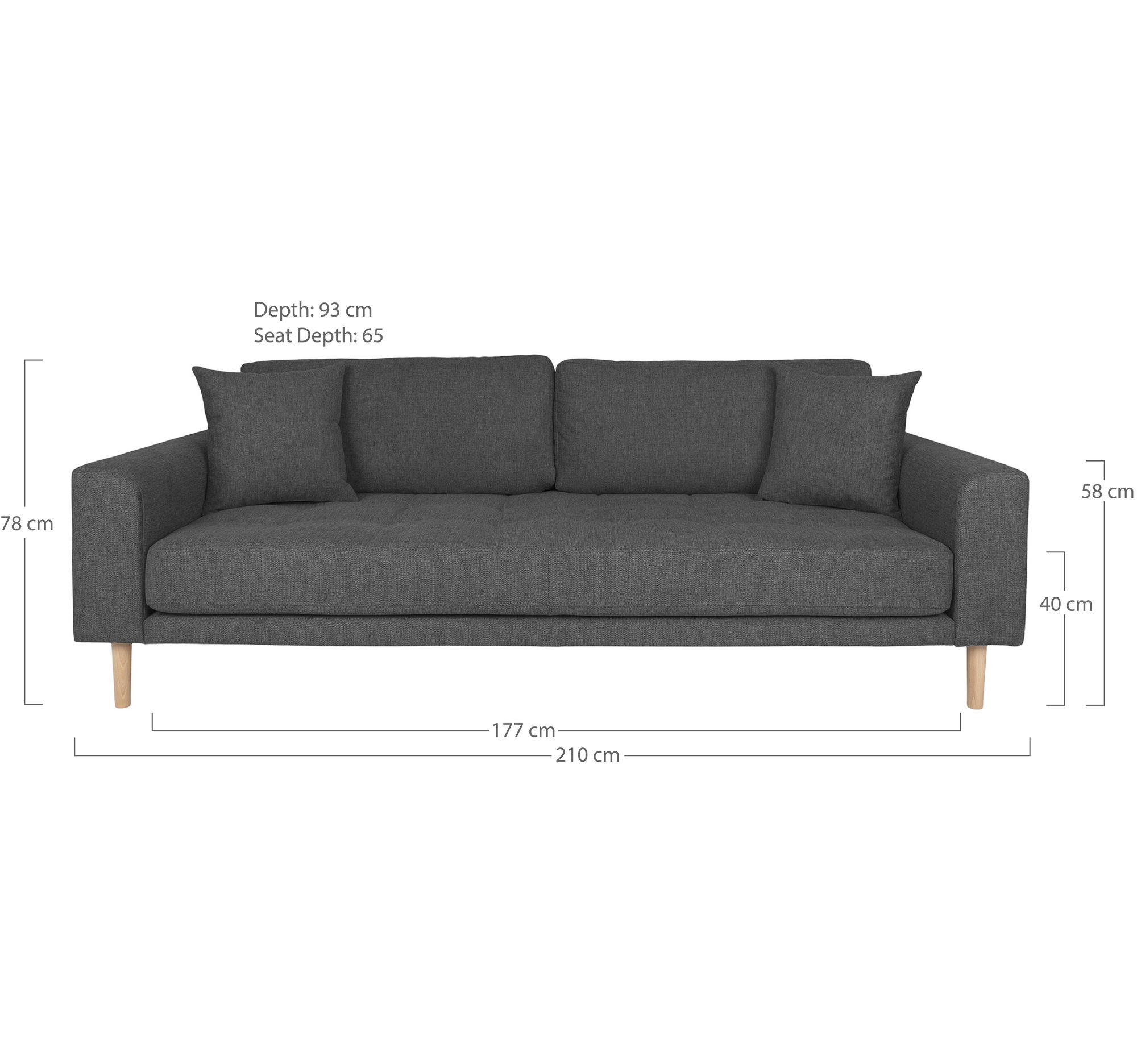 HOUSE NORDIC Sofa LIDO