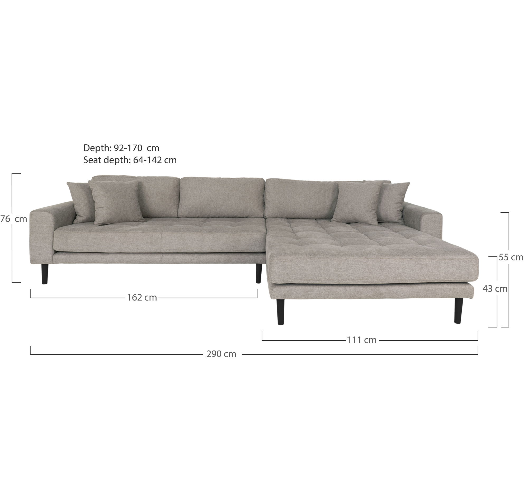 HOUSE NORDIC Sofa LIDO