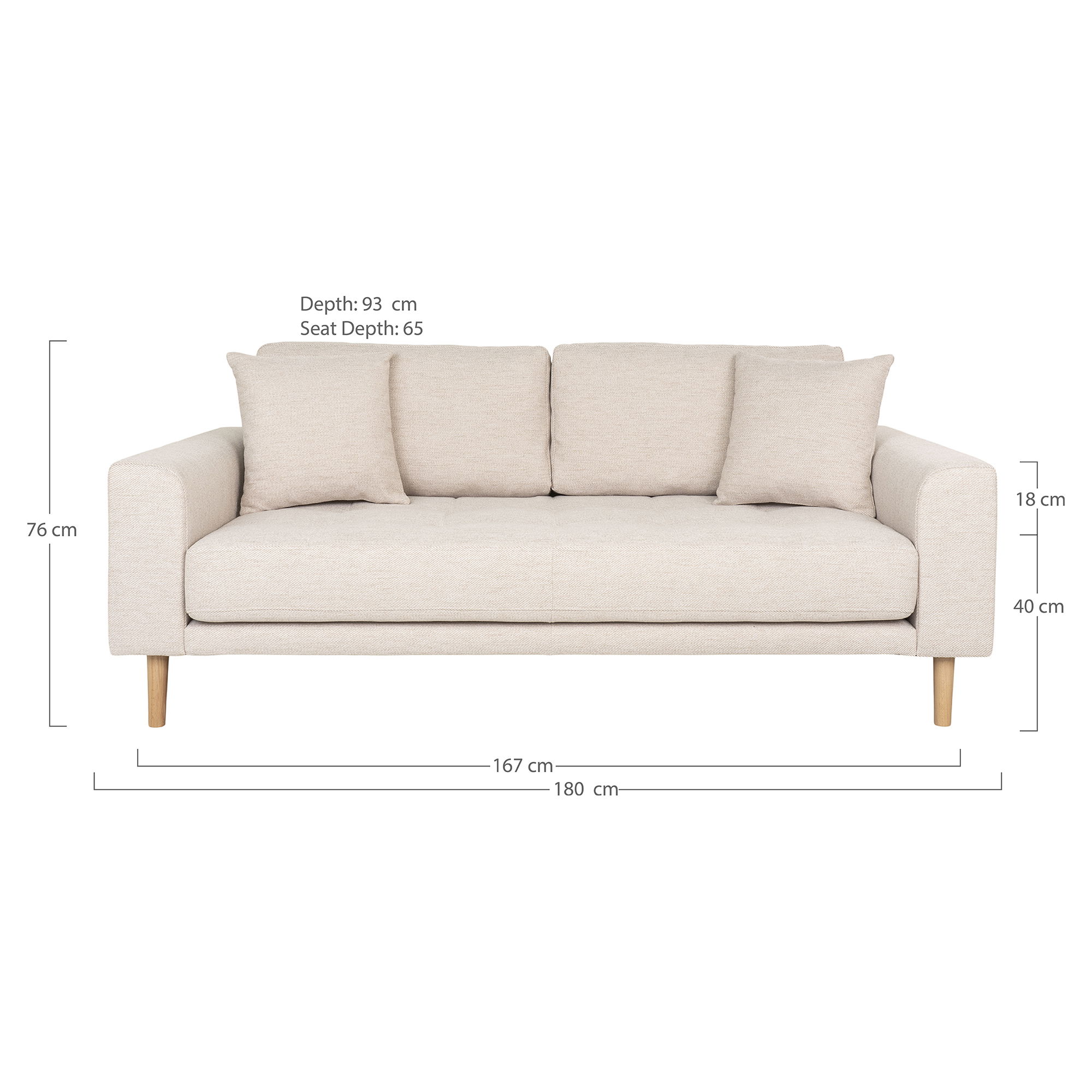 HOUSE NORDIC Sofa LIDO