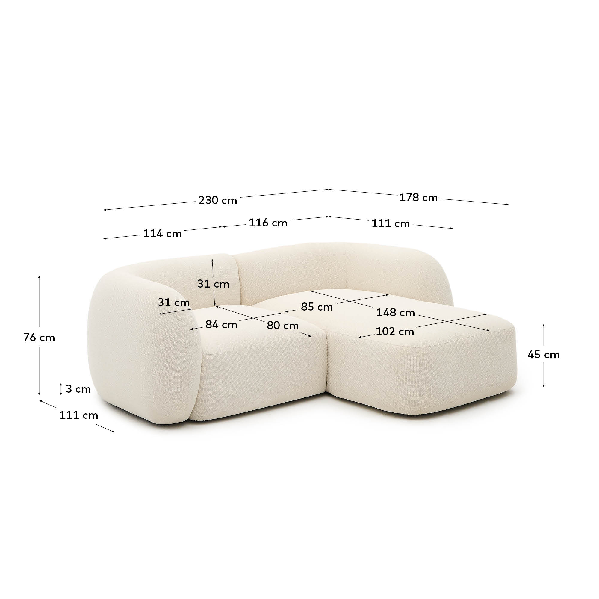 KAVE HOME Daybed MARTINA