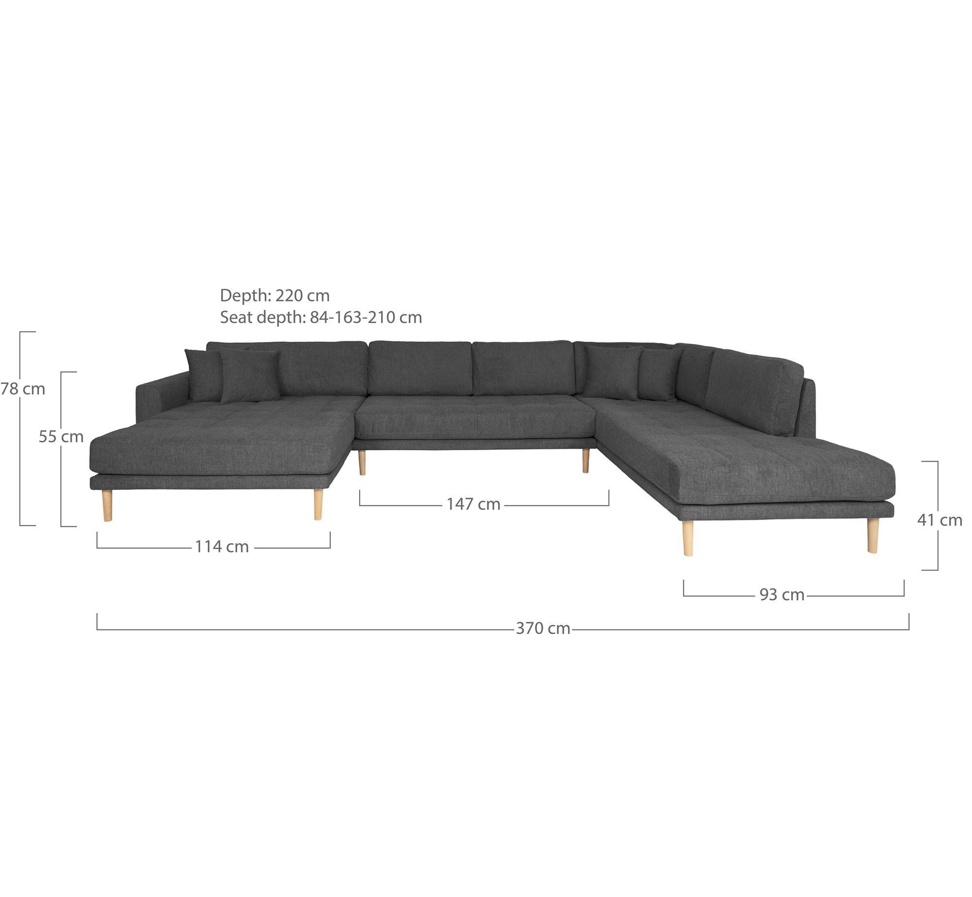 HOUSE NORDIC Sofa LIDO