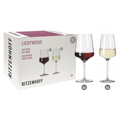 RITZENHOFF Weinglas-Set 8-tlg. LICHTWEIß JULIE